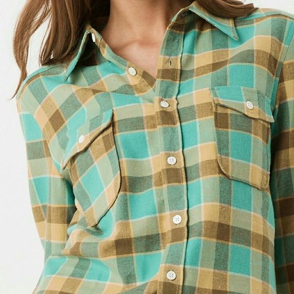 New spell designs maverick flannel top shirt XS - Picture 5 of 8